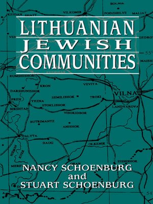cover image of Lithuanian Jewish Communities